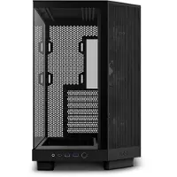 NZXT H6 Flow RGB ATX-kotelo panoraamaikkunalla, musta
