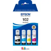 Epson 102 Mustepullo Multipack BK/C/M/Y