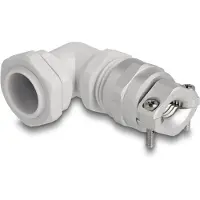 DeLOCK 60596, Harmaa, Muovi, 1 kpl, Kulmikas, PG13.5, 9 mm