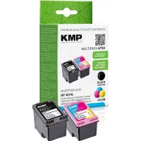 KMP – MULTIPACK H75V, Musta, Syaani, Magenta, Keltainen, 8 ml, 8 ml, 2 kpl, 600 sivua, Monipakkaus (1719,4005)