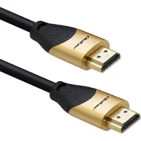 Qoltec HDMI-kaapeli - - v2.1 - 8K 60 Hz - 48 Gb/s 30 AWG - 1 m, kullatut liittimet