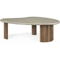 Ethnicraft Boomerang outdoor Sohvapöytä 126x74 cm