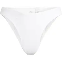 Casall Women's Waffle High Leg Bikini Bottom White Uima-asut 38
