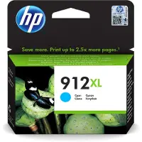 HP – 912 XL High Yield Cyan Ink (3YL81AE#NE1)