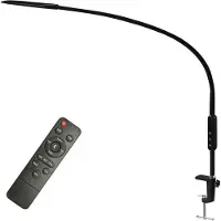 Northix LED Pöytävalaisin - Musta