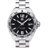 TAG Heuer Miesten kello WAZ1112.BA0875 Formula 1 Musta/Teräs Ø41 mm
