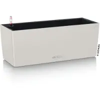 Lechuza Trend balconera color vaaleaharmaa 2xparvekeruukku 50x19cm, korkeus 19cm