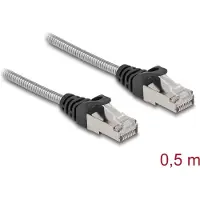 DeLOCK 80107, 0,5 m, Cat6a, U/FTP (STP), RJ-45, RJ-45, Hopea
