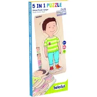 Beleduc 5-in-1 Miesten Anatomian Palapeli 29 Kappaletta