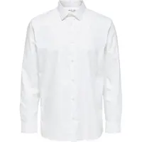 Selected Slmregethan Shirt Ls Classic Noos - White - XXL
