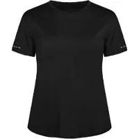 Röhnisch Women's Team Logo Tee Black Lyhythihainen treenipaita XL
