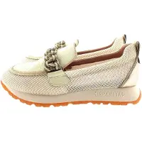 Hispanitas for woman. HV253948 Trainers Kansas beige (40), Leather, Flat, 1 to 3 cm, None, Casual