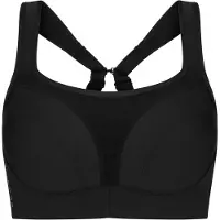 Röhnisch Women's High Support Sportsbra E-Cup Black Alusvaatteet 80E