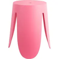 Leitmotiv Stool Ravish Pp Bright Pink - Pink - H:45CM