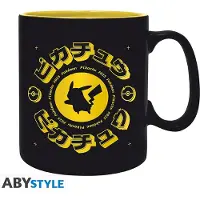 Abystyle - Pikachu Black Iconic - Iso muki (XL-kokoinen)