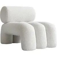 101 Copenhagen Foku Chair loungenojatuoli Bouclé