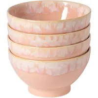 Costa Nova Latte kulho Rosa, 55 cl, 4-pack