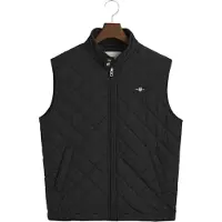 Gant Quilted Windcheater Vest - Black - M