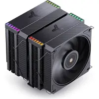 Jonsbo K HX6280 CPU-Kühler, PWM, RGB - 130mm, schwarz (HX6280 BLACK)