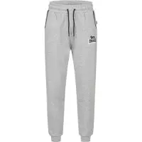 Lonsdale Housut meleerattu harmaa / musta