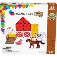 Magna-Tiles Maatilan Eläimet Rakennussarja 25