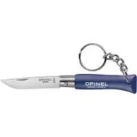 Opinel No. 04RV Keyring pocket knife, Dark Blue