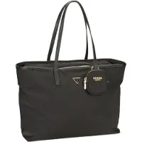 GUESS Eco Gemma Large Tech Tote - Black - ONE SIZE