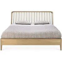 Ethnicraft Spindle Sängyn runko 180x200 Tammi
