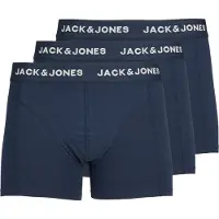 Jack & Jones Jacanthony Trunks 3 Pack Blue - Navy - XXL