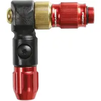 Lezyne ABS-1 Pro Chuck pumppupää oranssi
