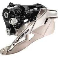 Sram X0 etuvaihde 2x10-vaihteinen ylempi rulla 38t S3-kiinnitys.