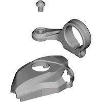 Shimano Cover Unit oikea vaihdevipu SL-M8100