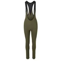 Agu Essential bib-housut pehmusteella Army Green naiset