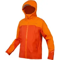 Endura MT500 II -vedenpitävä pyöräilytakki Oranssi miehet