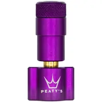 Peaty's Holeshot CO2 -pumppupää Violetti
