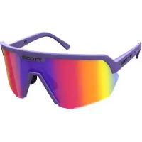 SCOTT Sport Shield Pyöräilylasit Violetti / Sininen Vihreä Kromi