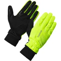 Gripgrab Ride 2 Windproof Winter Gloves Yellow Hi-vis XXL