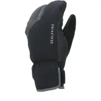 Sealskinz Barwick, 3 sormi, hanskat, musta