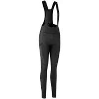 Gripgrab PACR Thermal bib-housut pehmusteella Musta naiset