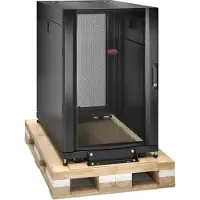 APC NETSHELTER SX 18U SERVER RACK ENCLOSURE 600MM X 1070MM W/ SIDES BLACK SHOCK PACKAGING (AR3106SP)