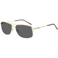 HUGO BOSS Hugo HG 1287/S 59/16/140 Kulta harmaa Metalli MIEHET HG 1287/S Aurinkolasit