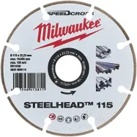Milwaukee Timanttikatkaisulaikka STEELHEAD115; 22,23 mm
