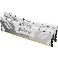 Kingston FURY Renegade 64 Gt (2 x 32 Gt) DDR5 6400 MHz, CL32 -muisti, valkoinen/hopea (XMP)