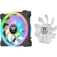 Thermaltake SWAFAN 12 RGB, Tuuletin, 12 cm, 500 RPM, 2000 RPM, Musta (CL-F137-PL12SW-A)