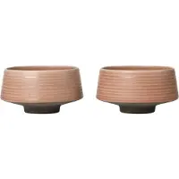 Broste Copenhagen Miko kulho 2 kpl, dusty pink