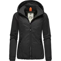 Ragwear Toiminnallinen takki 'Dizzie' musta