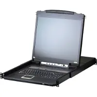 Aten – 8-port KVM over IP Switch, 19" LCD, USB, PS/2, VGA, Nordic (CL5708IM-ATA-DNG)