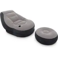 Intex Ultra Lounge-nojatuoli Jalkarahilla