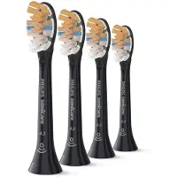 Philips Sonicare Premium All-in-One (A3) Vaihtohammasharjan p t HX9094/95 lyk s tunnistus, musta, 4 kpl