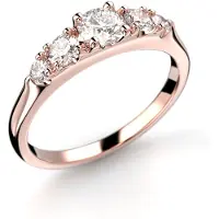 Festive timanttisormus Megan 0.60 ct 18-714-060-PK-HSI1